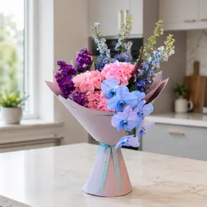 violet skies flower bouquet by best flowers hop in UAE